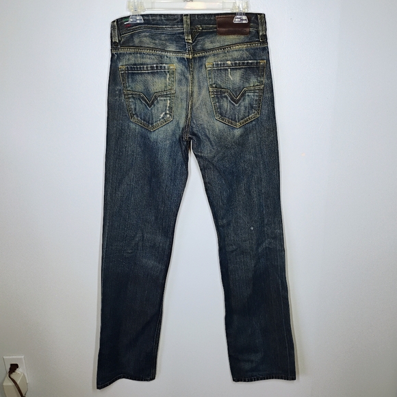Diesel Larkee DNA Regular Straight Jeans 0882R Faded Wash Italy Mens Size 29x32 - Picture 4 of 15